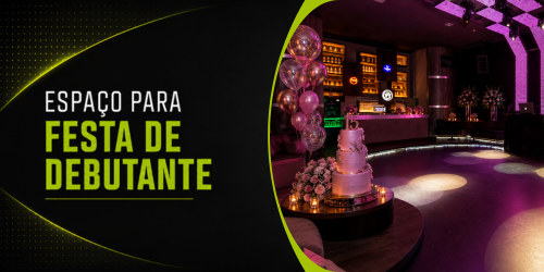 Espaço para festa de debutante em São Paulo
