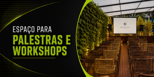 Espaço para palestras e workshops em São Paulo